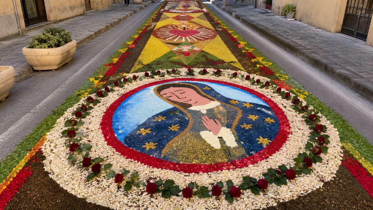 Falerna - Castiglione Marittimo si prepara all’Infiorata 2026  - Infiorata - Falerna - Foto Uff. Stampa Comune di Falerna 