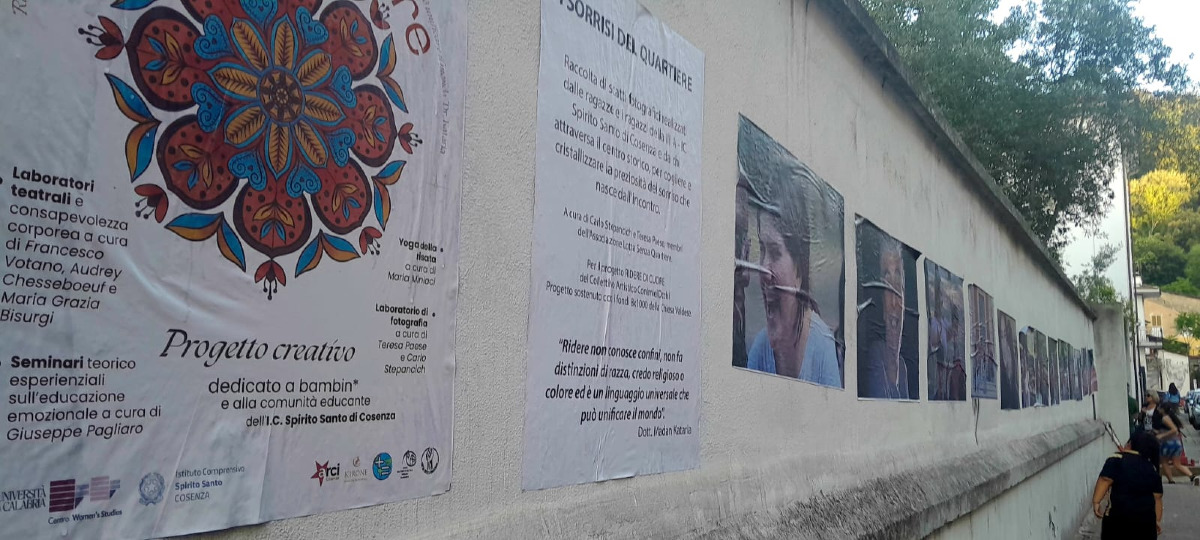 Cosenza - Successo per il laboratorio “Ridere di cuore” tra arte e inclusione - Foto:  Ufficio Stampa ConimieiOcchi