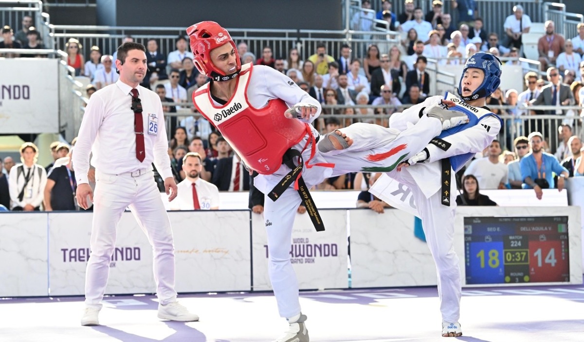 Dell’Aquila re di Roma: oro al Grand Prix, l’Italia chiude con tre medaglie - Foto Uff. Stampa Federazione Italiana Taekwondo