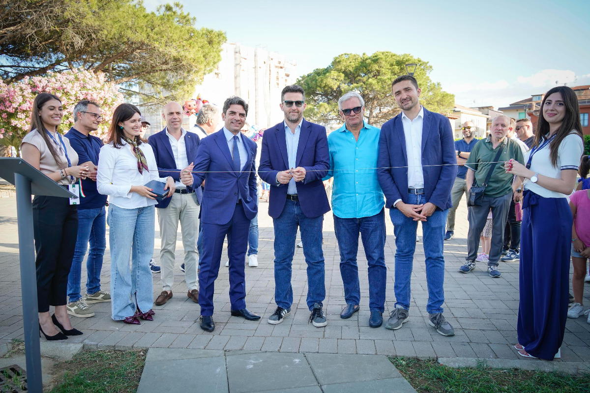 Corigliano-Rossano - Inaugurata area ludica inclusiva a Schiavonea - Foto: Ufficio stampa Ecoross