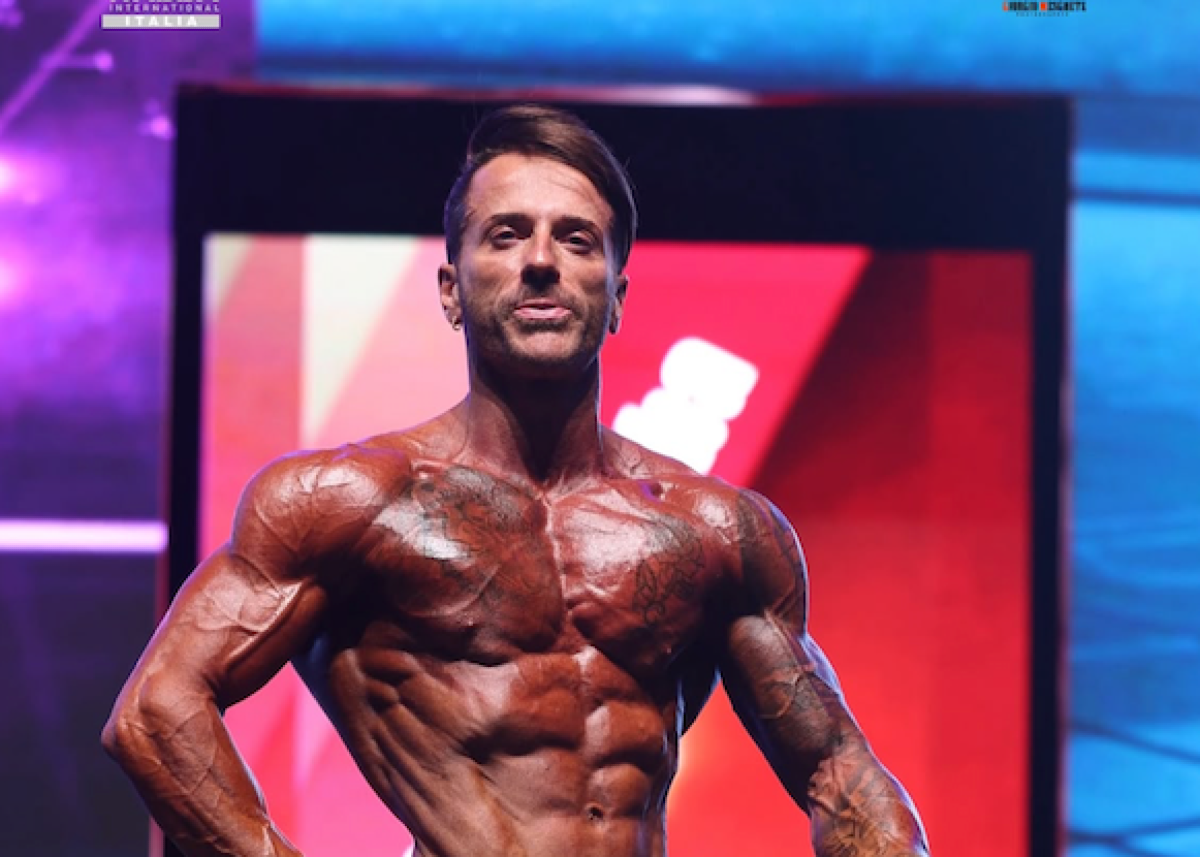 Il crotonese Giuseppe Schettini protagonista assoluto nel bodybuilding - Foto: Giuseppe Schettini