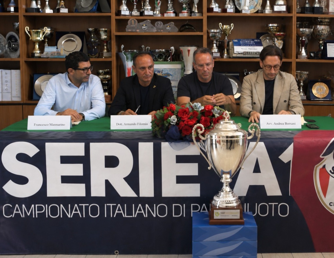 La Smile Cosenza Pallanuoto rinuncia all’iscrizione in A1: “Impossibile programmare senza impianti” - Foto: Uff. Stampa Smile Cosenza Pallanuoto
