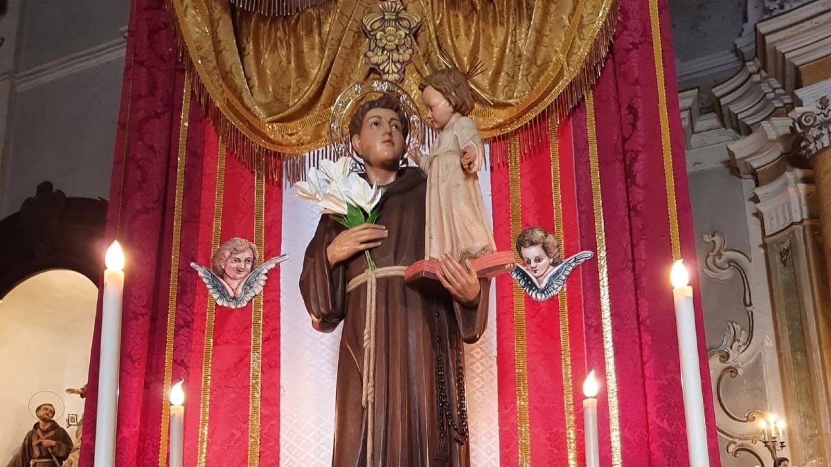 Catanzaro - Festa di Sant’Antonio, domani la processione per le vie del centro storico - Foto Uff. Stampa Chiesa del Monte 