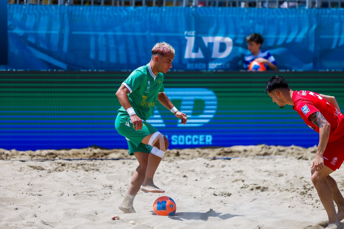 Beach Soccer Under 20, Icierre Lamezia vola: tre vittorie su tre e vetta solitaria - Foto Uff. Stampa LND 