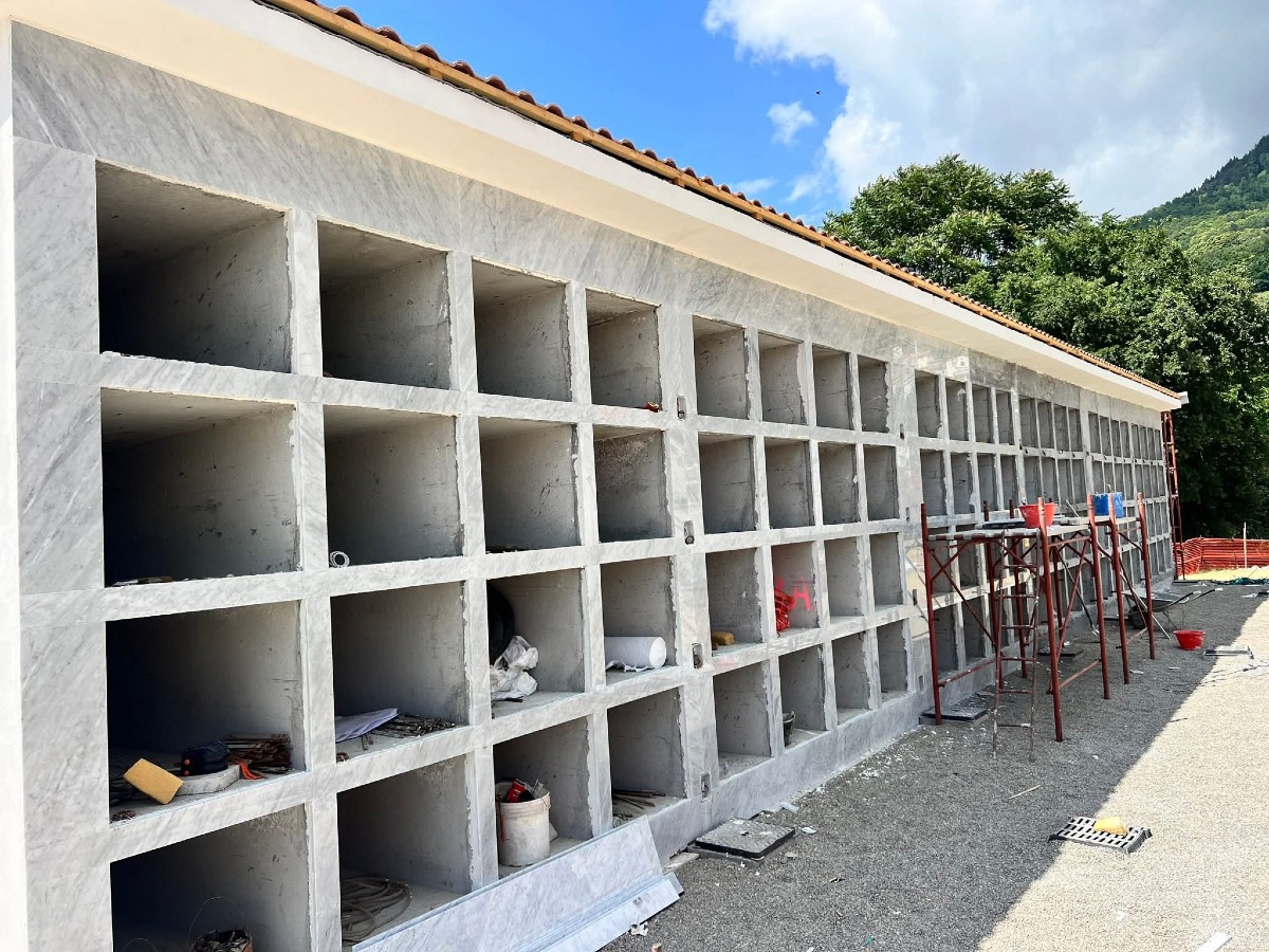 Lago, cimitero comunale: in arrivo 130 loculi e 22 aree per cappelle - Foto: Uff. Stampa Comune di Lago