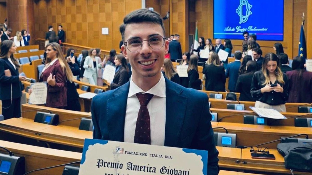 Casali del Manco, Alessandro Reda premiato tra le eccellenze universitarie - Foto Uff. Stampa Comune di Casali del Manco 