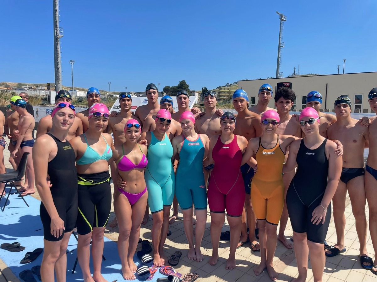 Kroton Nuoto protagonista al Federal Swimming Meeting con 50 atleti - Foto Uff. Stampa Kroton Nuoto 