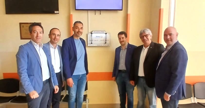 Nuove postazioni di ricarica negli ospedali calabresi - Foto: Uff. Stampa Rotary Club Catanzaro