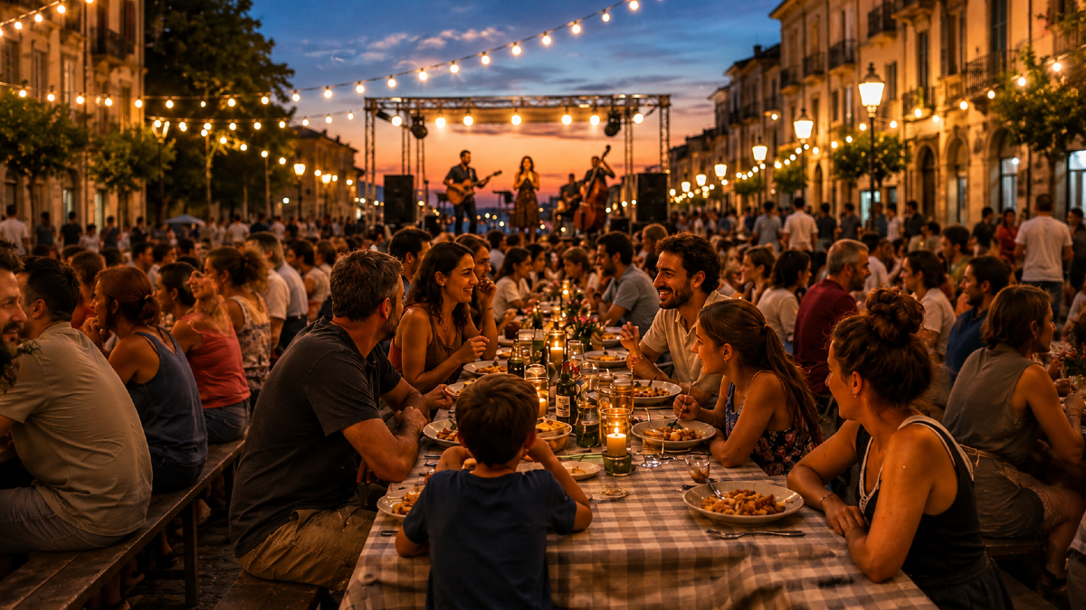 Paola, una grande cena condivisa per celebrare l’estate e la comunità - Foto Uff. Stampa Comune di Paola 