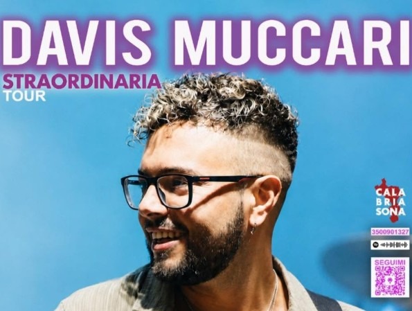 Sersale in musica: il Comune annuncia il concerto di Davis Muccari