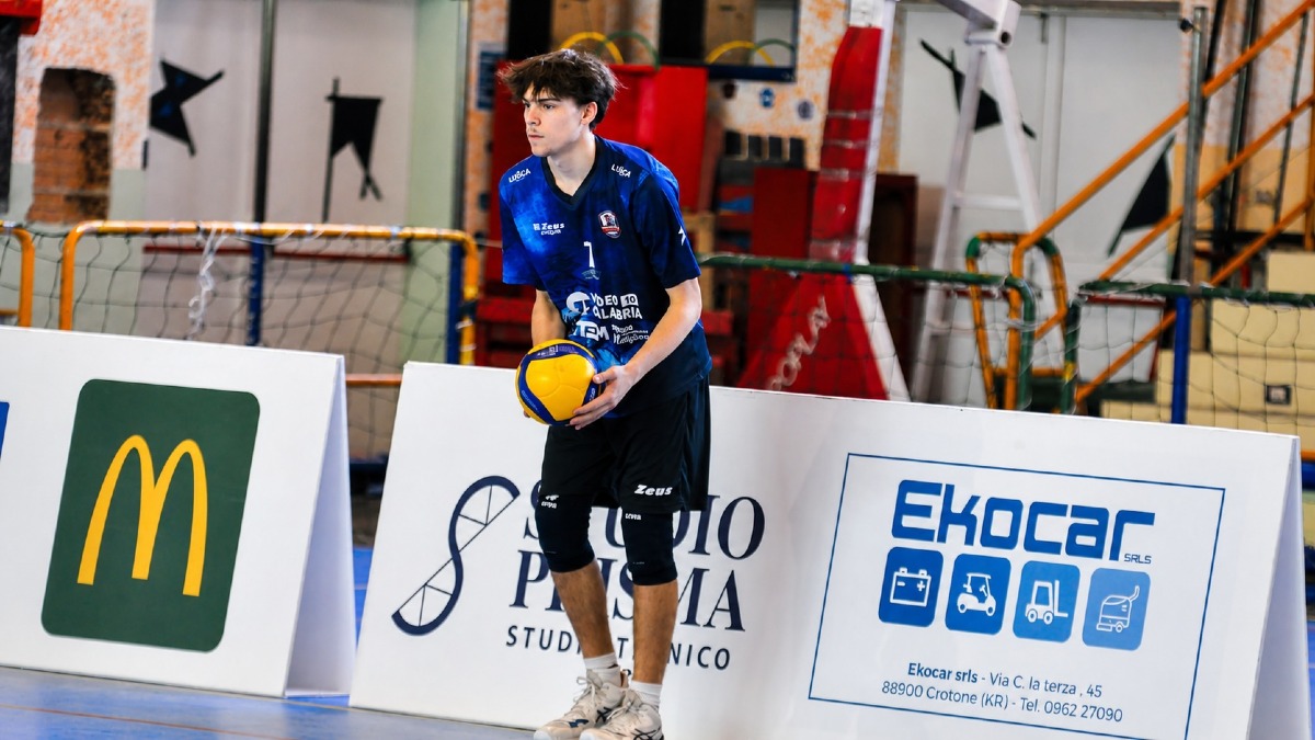 Pallavolo, Andrea Asteriti saluta Crotone e vola a Reggio Calabria - Foto Uff. Stampa Pallavolo Crotone 