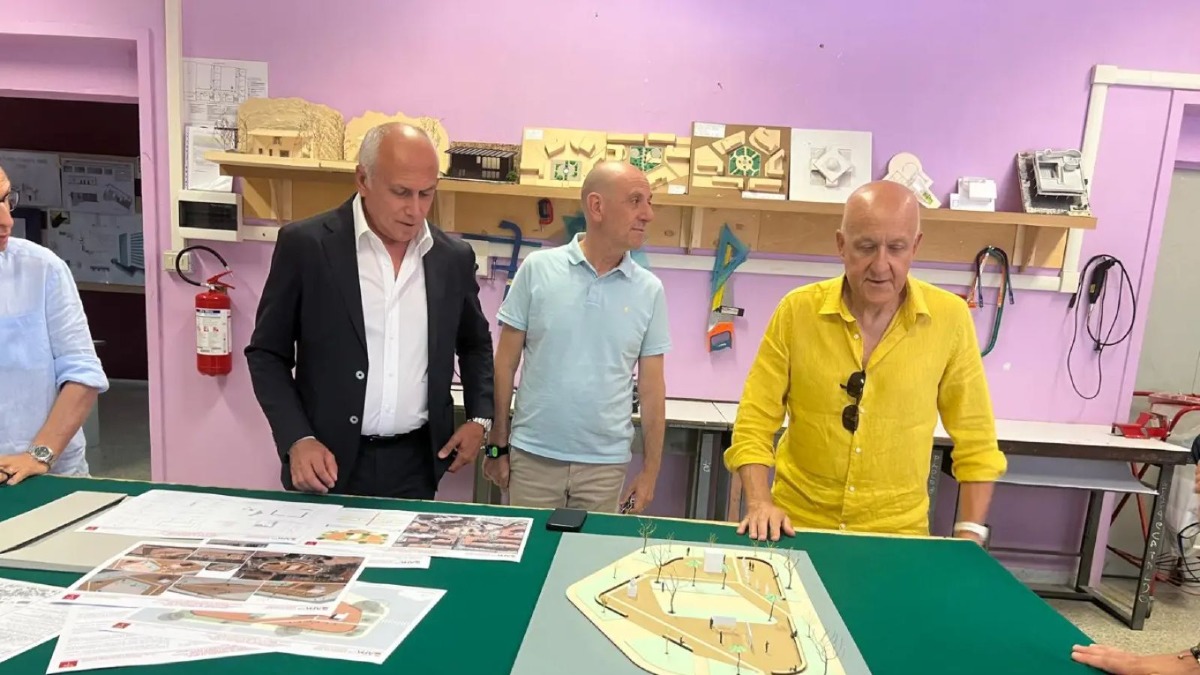 Cosenza, gli studenti del Liceo Artistico progettano il rilancio di Piazza Amendola - Foto: Uff. Stampa Comune di Cosenza