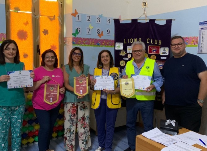 Il Lions Club Cirò Krimisa in campo: screening oculistico alla scuola dell’infanzia “Siciliani” - Foto: Uff. Stampa Lions Club Cirò Krimisa