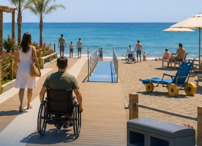Simeri Crichi, nasce un lido comunale accessibile e inclusivo a Simeri Mare - Foto: Uff. Stampa Comune di Simeri Crichi