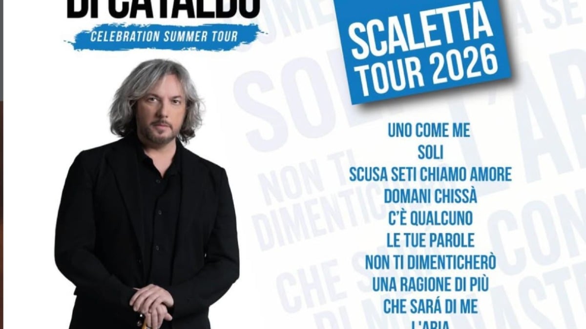 Massimo Di Cataldo fa tappa a Casole Bruzio: il Celebration Summer Tour arriva in Calabria - Foto Locandina Ufficiale 