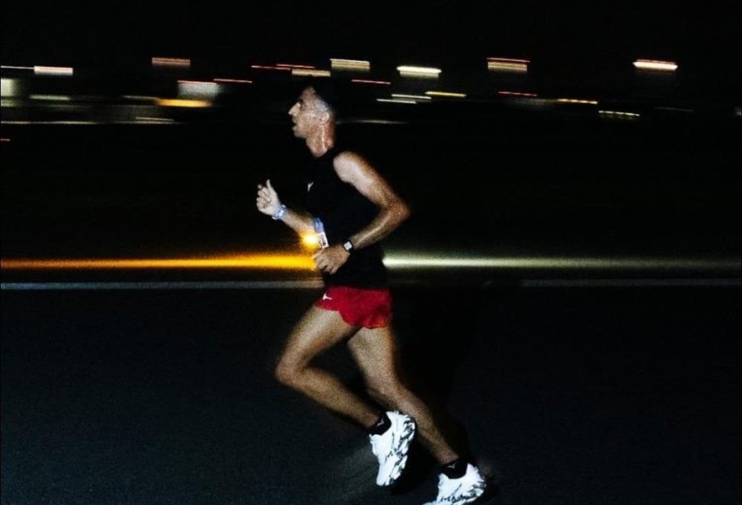 Danilo Ruggiero protagonista alla Milano Linate Runway Run: quarto posto assoluto nella 10 km notturna - Foto:  Danilo Ruggiero