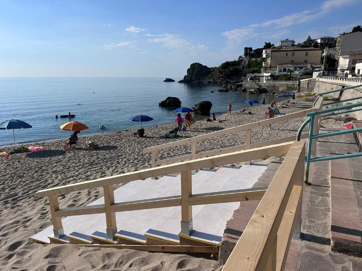Stalettì, Caminia sempre più accessibile: completati i nuovi interventi  - Foto: Uff. Stampa Comune di Staletti