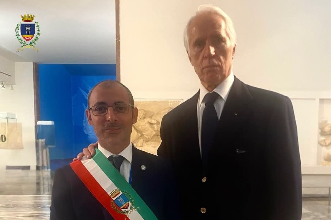 Bossi si congratula con Malagò: «Guiderà il calcio italiano con competenza e visione» - Foto: Uff. Stampa Comune di Crotone 