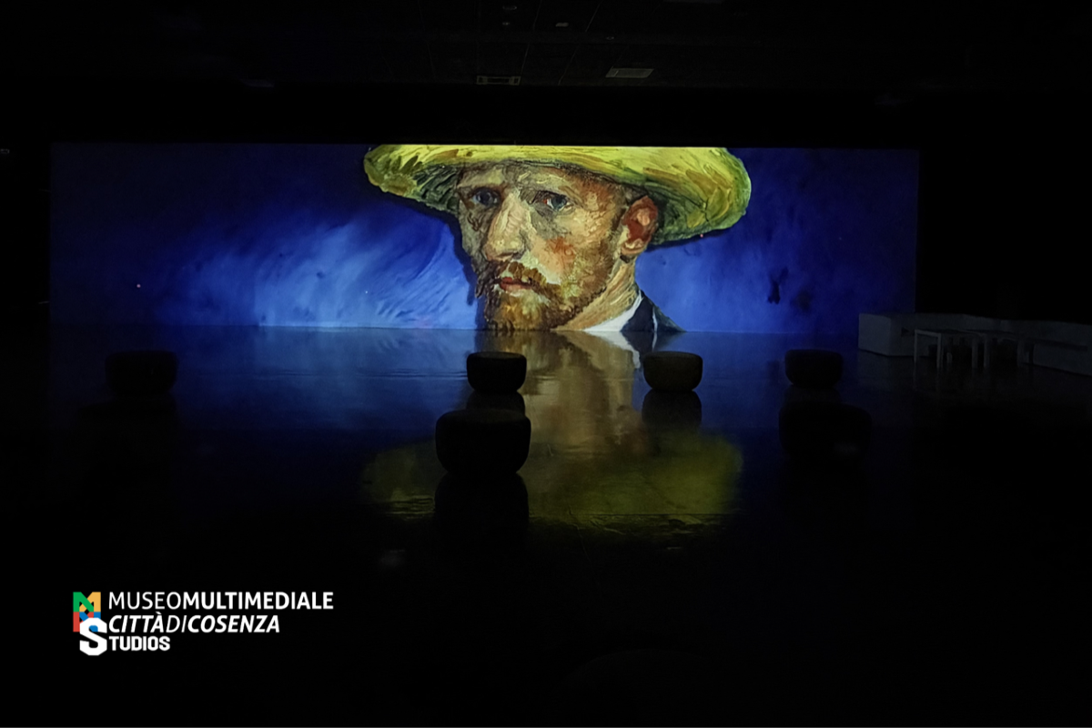 Cosenza, al Museo Multimediale Studios l’anteprima della mostra immersiva su Van Gogh - Foto: Uff. Stampa Museo Multimediale Città di Cosenza.