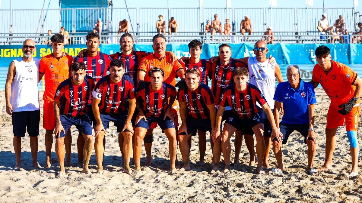 Crotone Beach Soccer, la Vastese si impone 4-3: arriva il primo stop a Lignano - Foto Uff. Stampa Lega Nazionale Dilettanti 27.06.2026