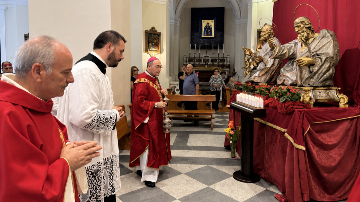 Lamezia Terme celebra i Santi Pietro e Paolo, il richiamo del vescovo Parisi - Foto Uff. Stampa Diocesi di Lamezia 