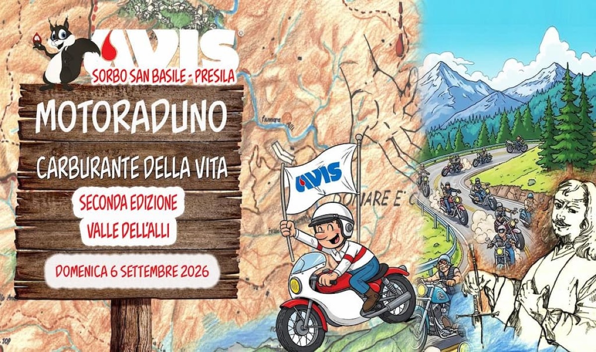 2° Motoraduno Valle dell’Alli a Taverna - Foto Uff Stampa Comune di Taverna 