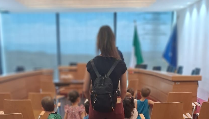 Lattarico, i bambini dell’asilo nido in visita al Municipio - Foto: Uff. Stampa Pedagogista Teresa Pia Renzo