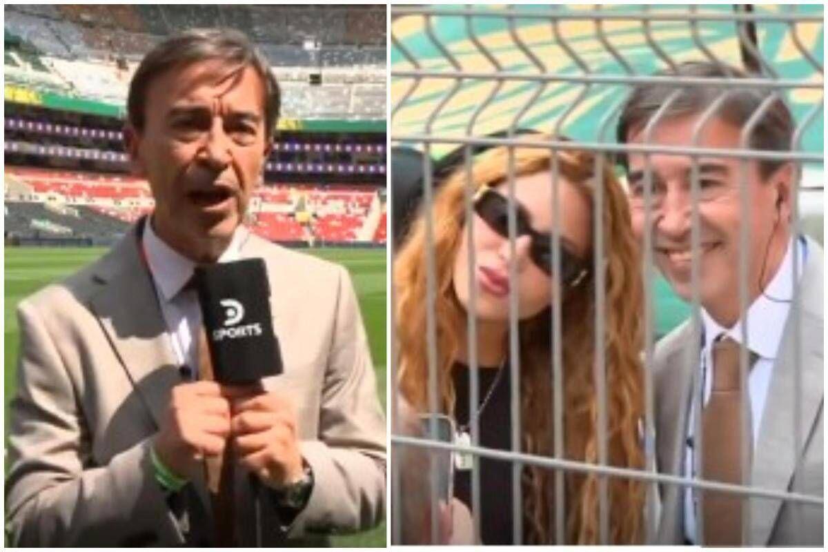 Mondiali, giornalista abbandona la diretta per... un selfie con Shakira - 