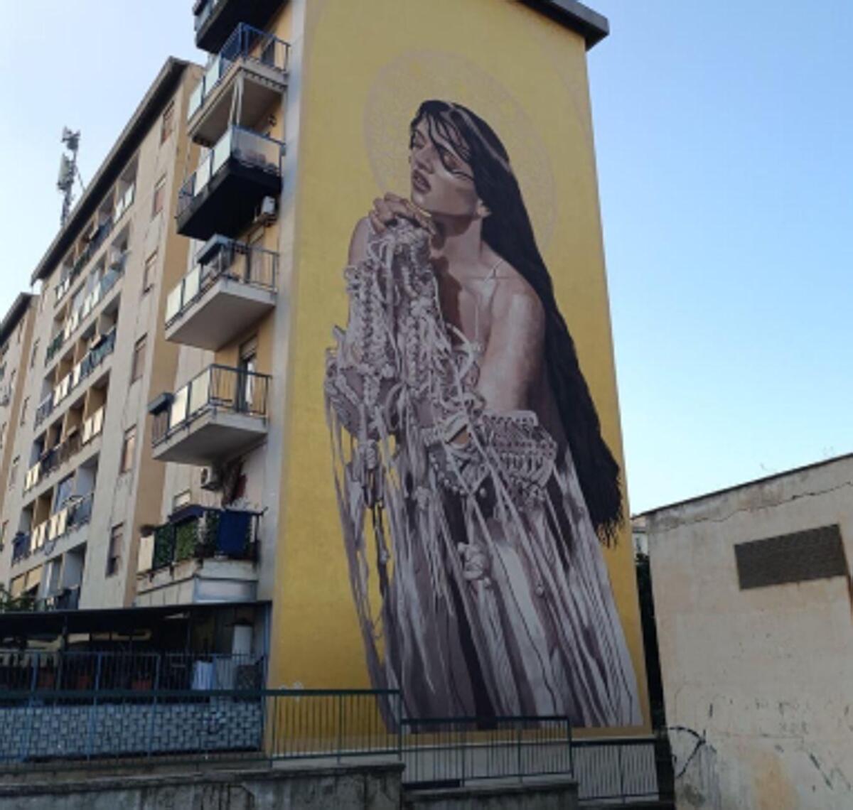 Rosalìa 'protagonista' a Palermo, spunta il murales nel cuore della città: l'omaggio - 