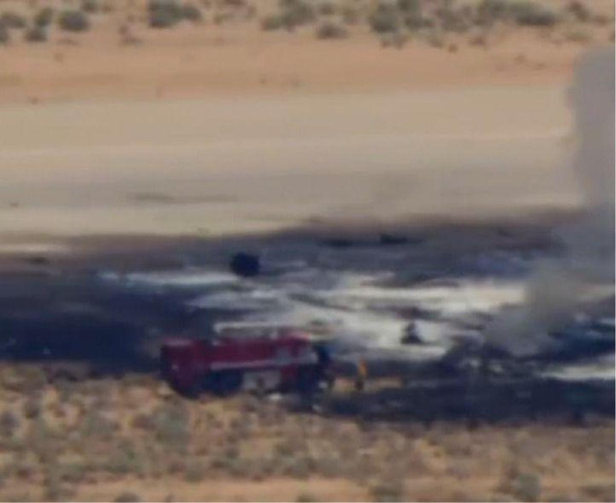 Usa, bombardiere B-52 si schianta dopo il decollo in California - 