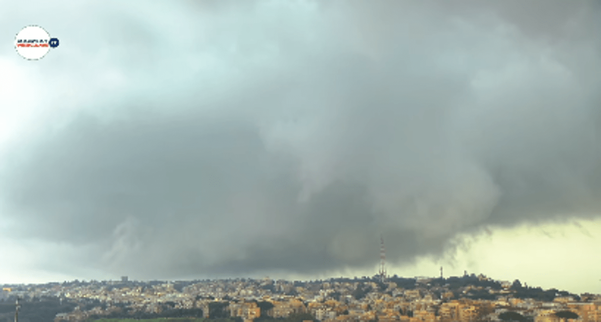 Tromba d'aria a Roma, alberi e rami caduti ma nessun ferito: il video del vortice - 