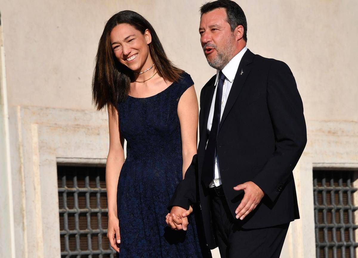 Matteo Salvini e l'idea di un figlio con Francesca Verdini: "Se arriva è il benvenuto" - 