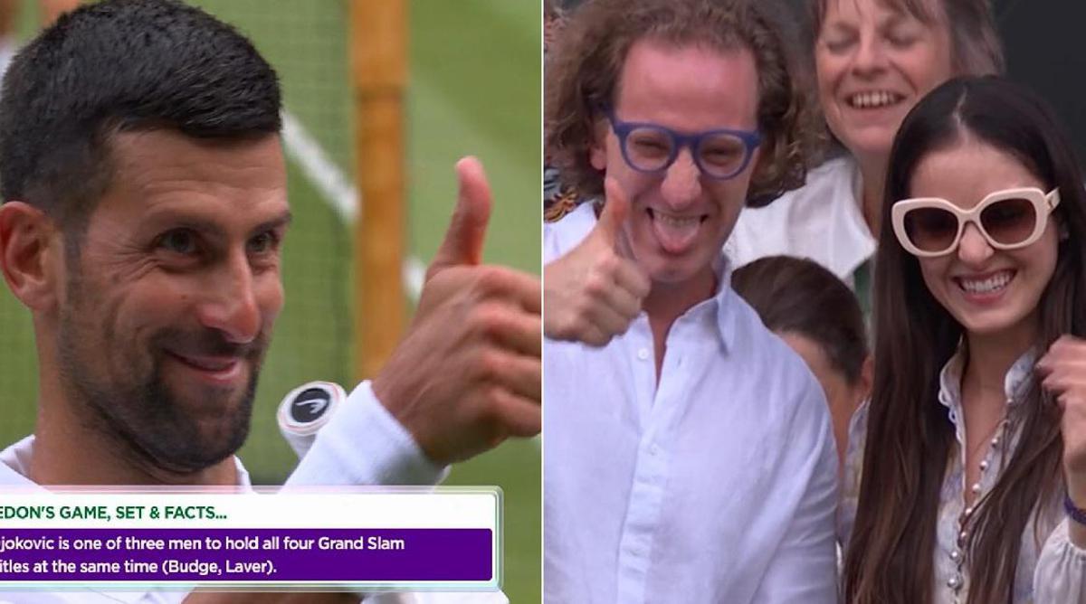Wimbledon, proposta di matrimonio sul Centrale e Djokovic si invita - Video - 