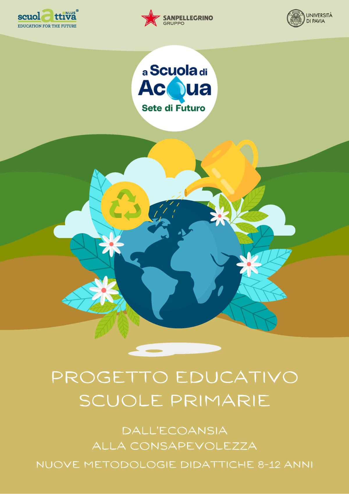 Sostenibilità, progetto 'A Scuola di Acqua-Sete di Futuro' promosso da Sanpellegrino e ScuolAttiva Ets - 