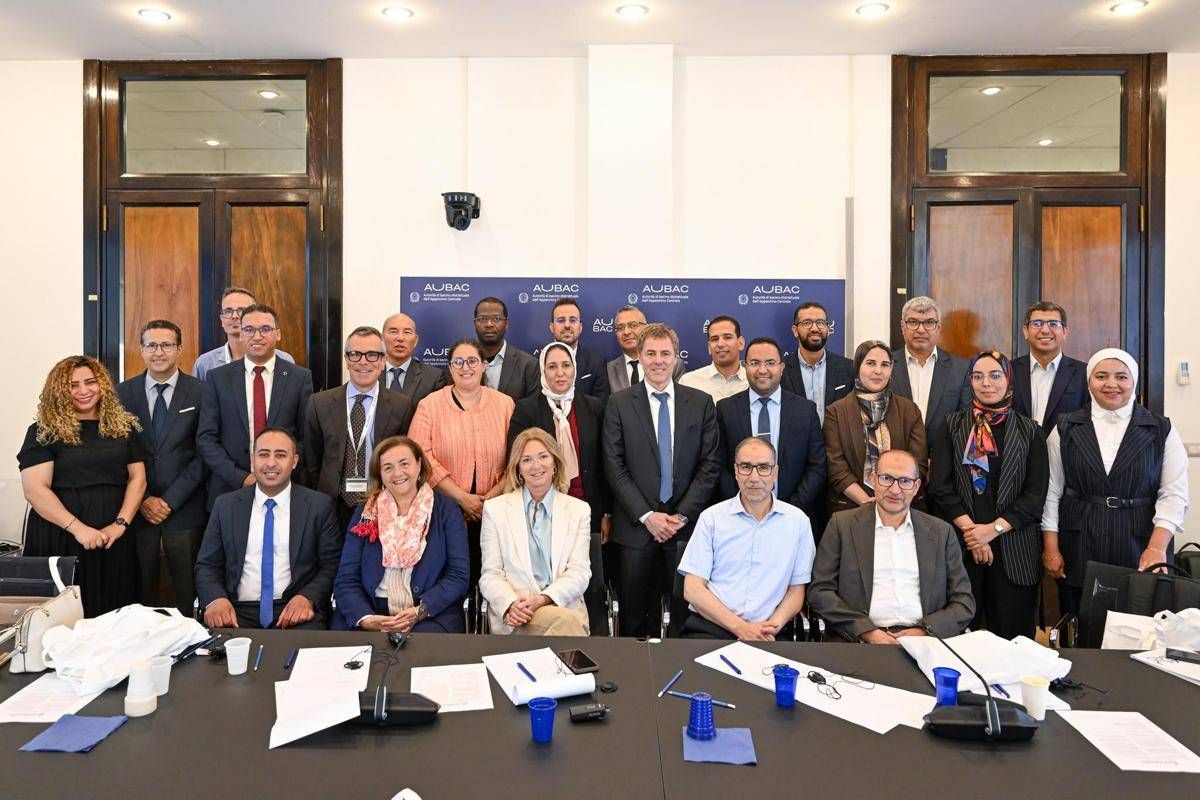 Risorse idriche e sicurezza dighe, delegazione Marocco in missione in Italia ospite di Aubac - 
