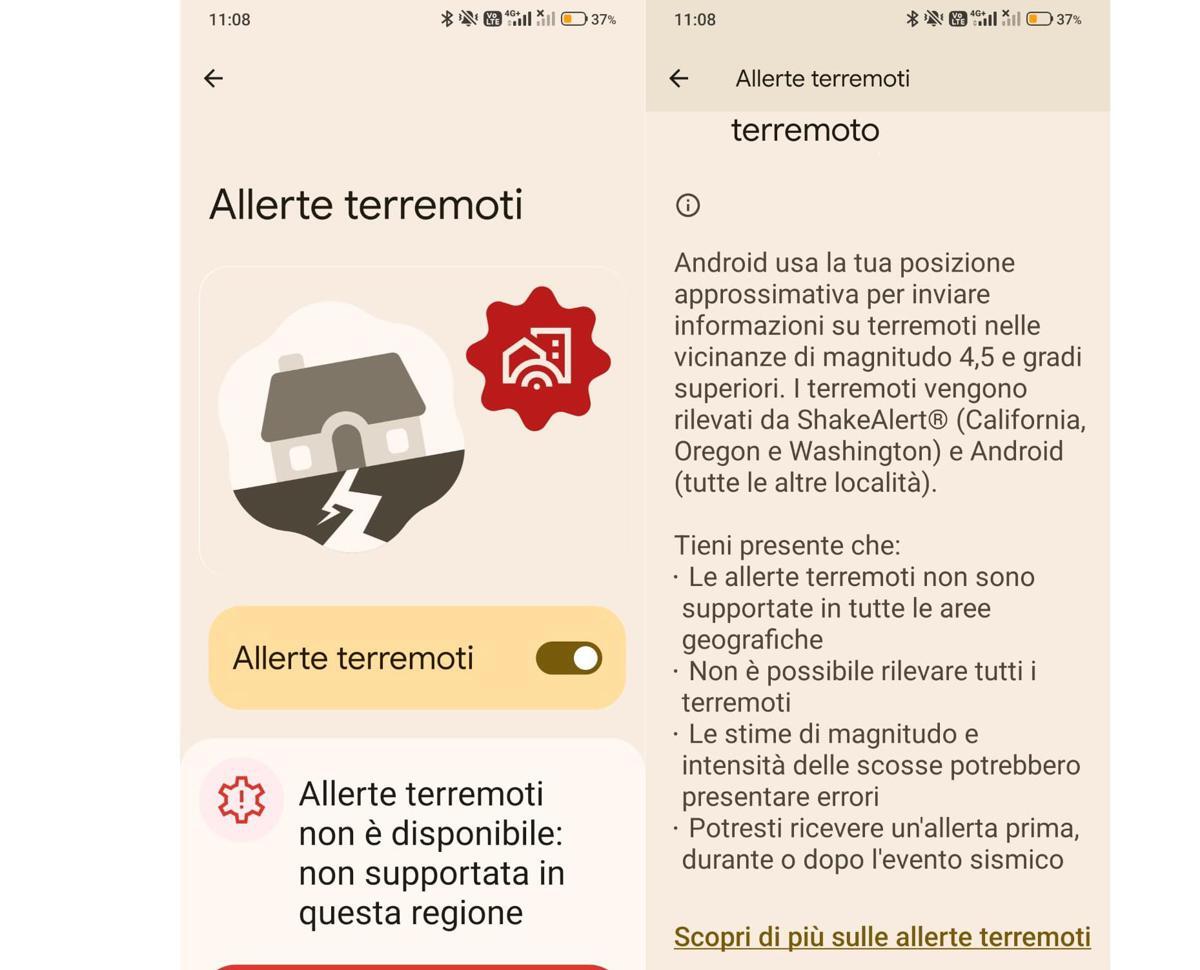 Venezuela, su alert terremoti alla popolazione l'Italia è 'scoperta' e il sistema Android non è attivo - 