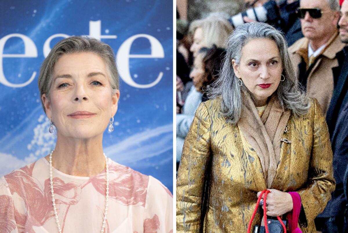 Da Caroline di Hannover a Olga di Grecia, addio tinta spopola il black& white - 