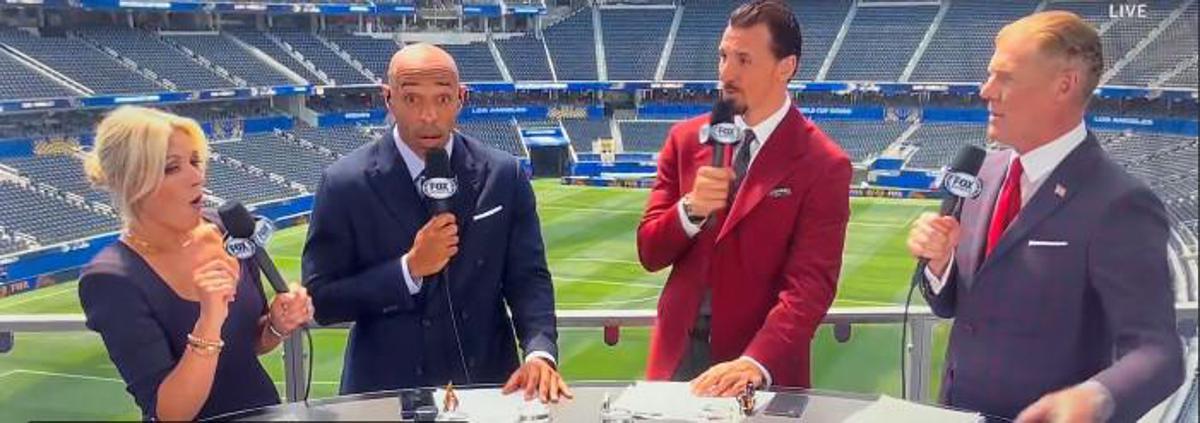 Mondiali, insulto in diretta tv: Ibrahimovic e Henry sotto shock - 
