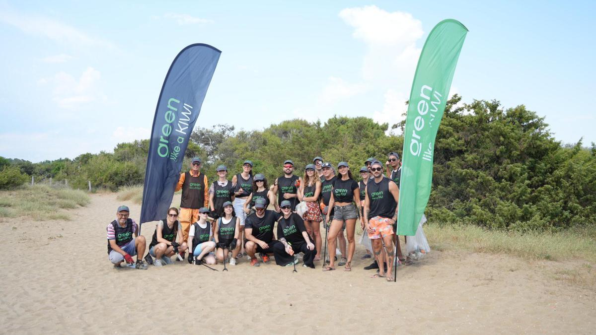 'Green like a KIWI', 170 chili di rifiuti raccolti nella tappa toscana - 