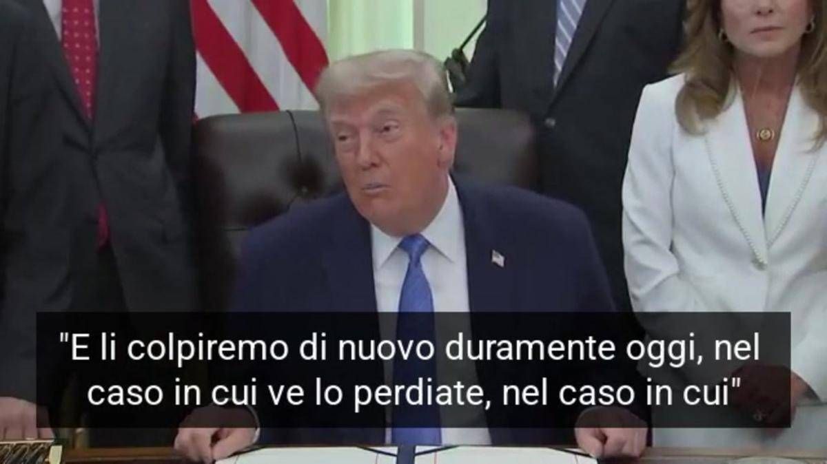 Trump annuncia nuovi attacchi contro l'Iran: "Colpiremo duro" - 