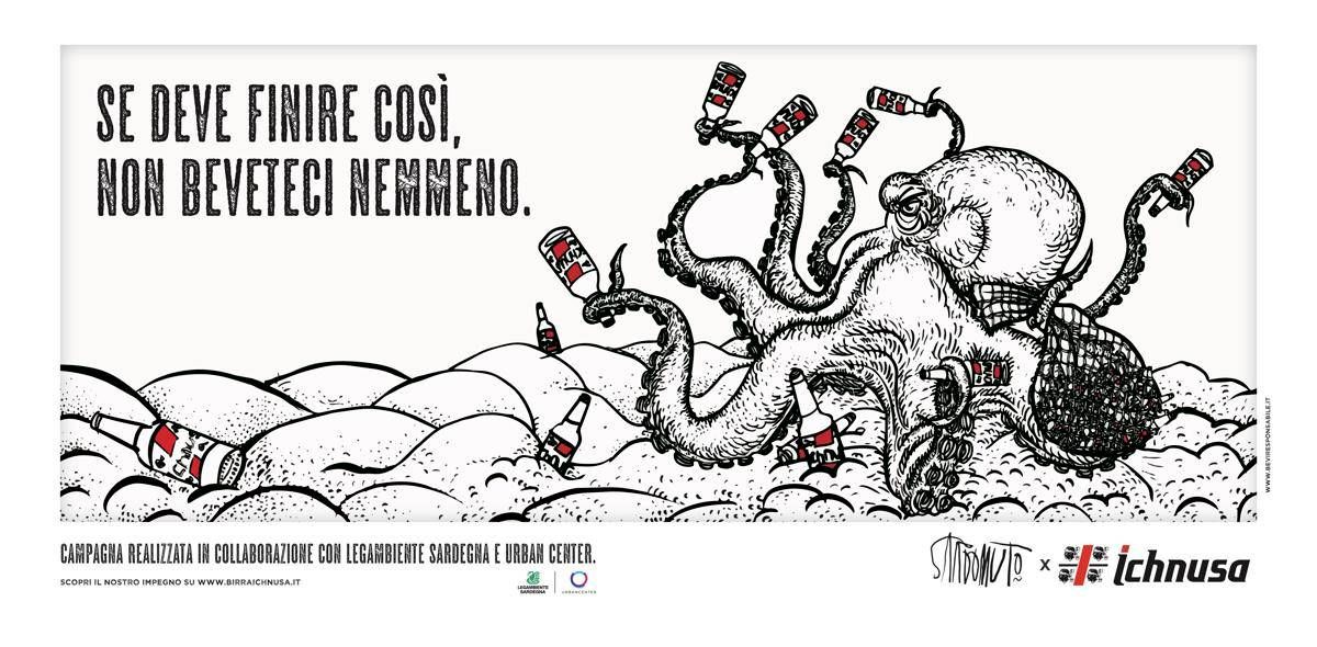 Ambiente, Ichnusa si affida all'arte sarda per sensibilizzare contro l'abbandono del vetro - 