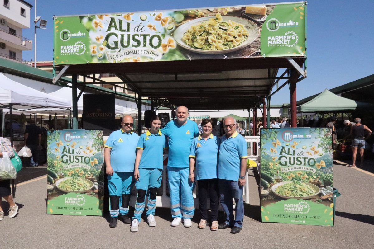 Ali di gusto: volo di farfalle e zucchine - Farmer's Market - Foto: Uff. Stampa Associazione Magnamore 31.05.2026