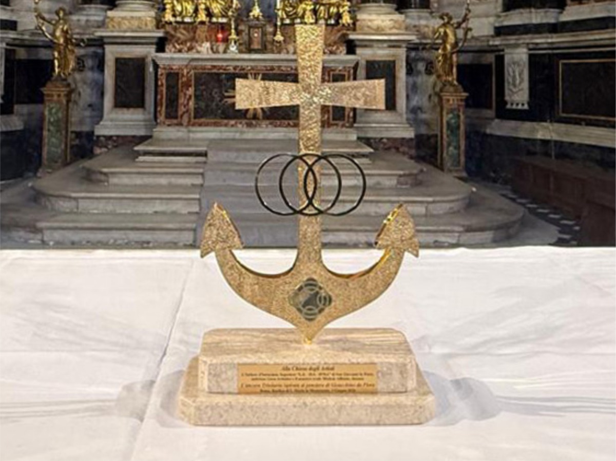 Ancora Trinitaria - Benedizione Papa Leone - Foto Uff. Stampa Michele Affidato 