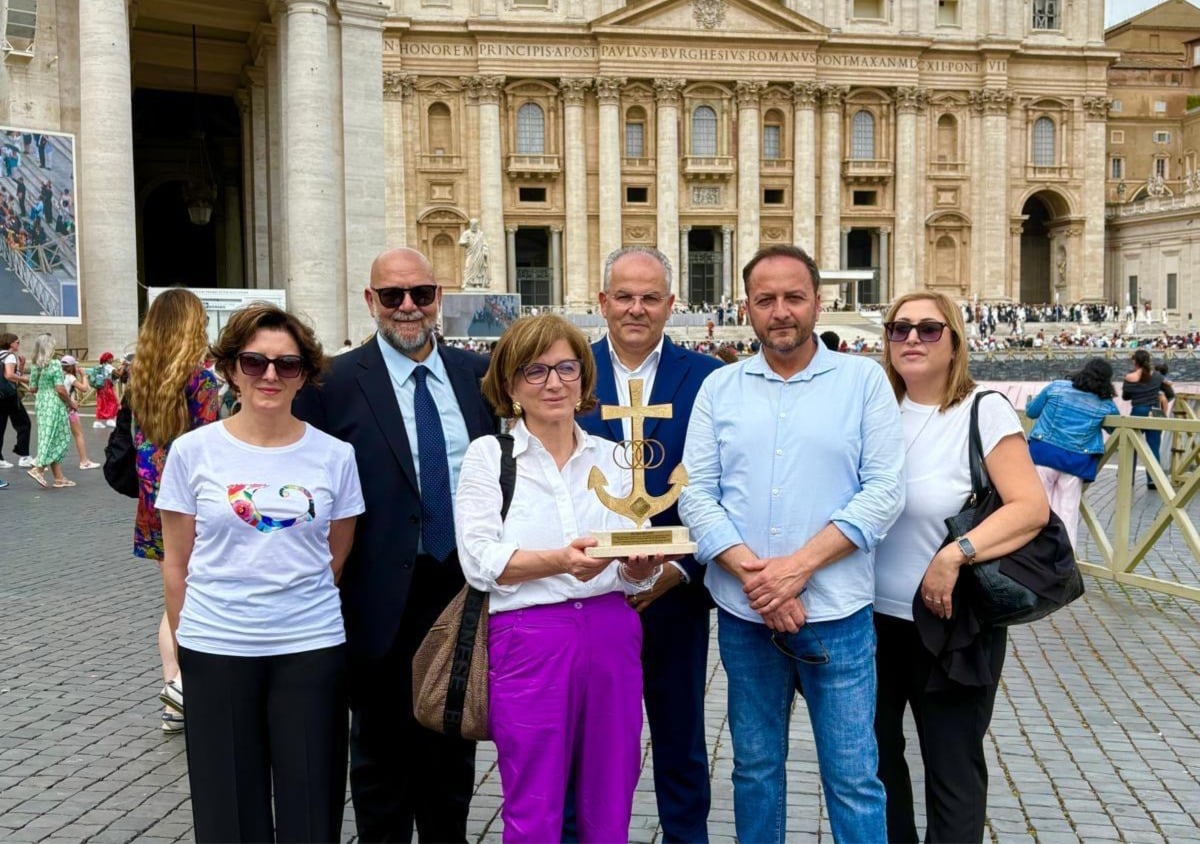 Ancora Trinitaria - Benedizione Papa Leone - Foto Uff. Stampa Michele Affidato 