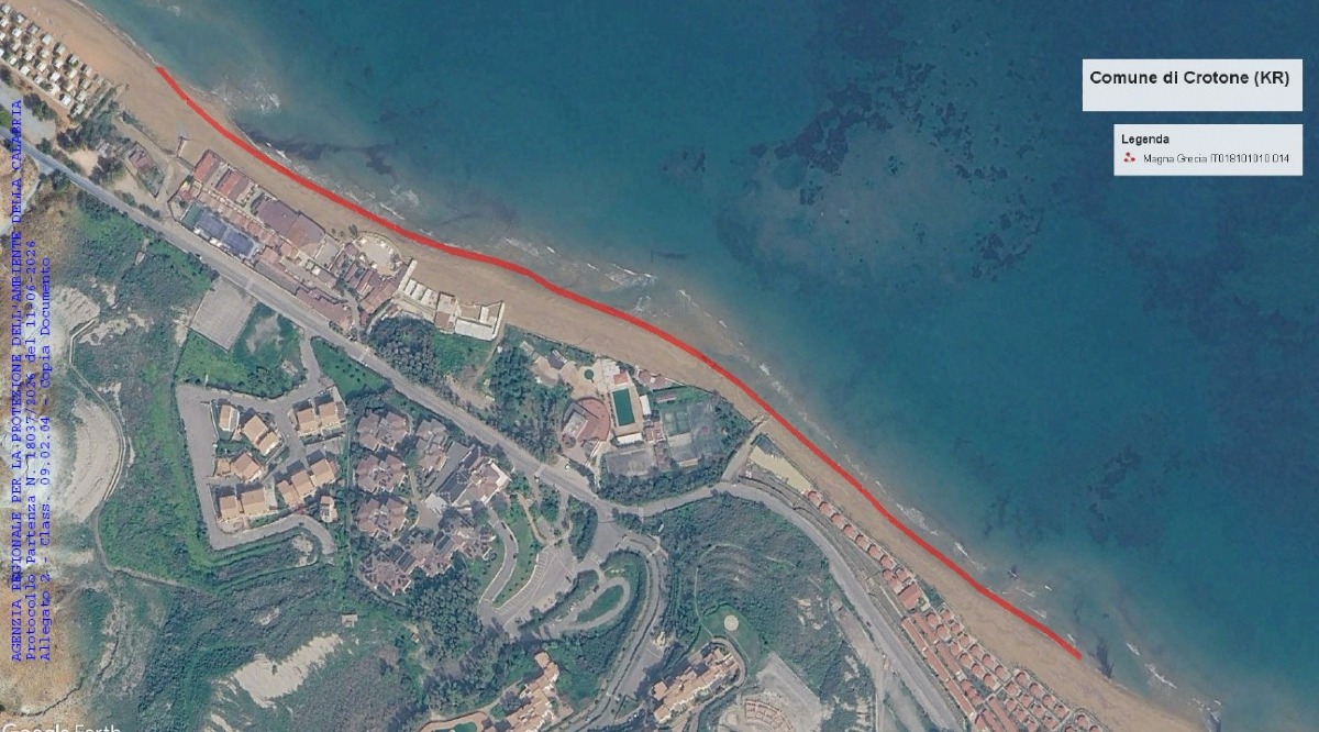 Divieto di Balneazone area "Magna Grecia" (Albo Pretorio Comune di Crotone - 11.06.2026)