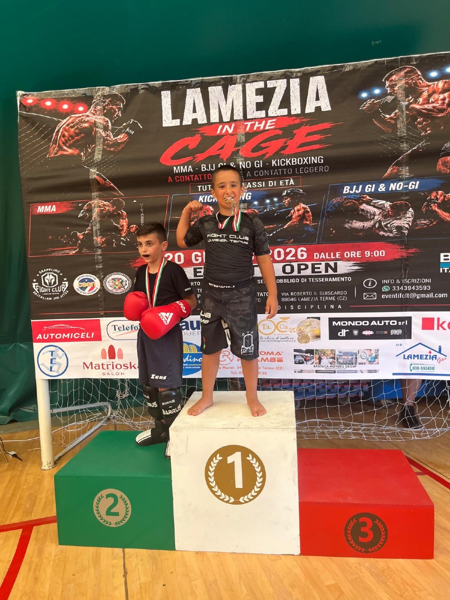 Lamezia in the Cage - Foto Uff. Stampa ASD Fight Club Lamezia Terme 21.06.2026