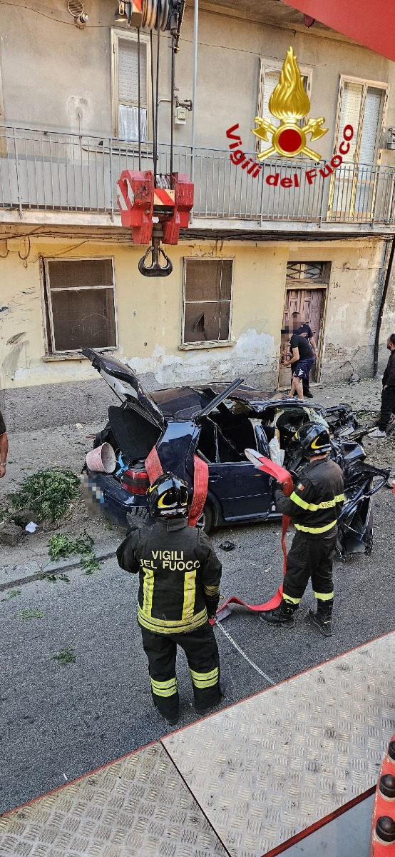 Incidente Cutro - 28 giugno 2026 - Foto Uff. Stampa Vigili del fuoco 28.06.2026
