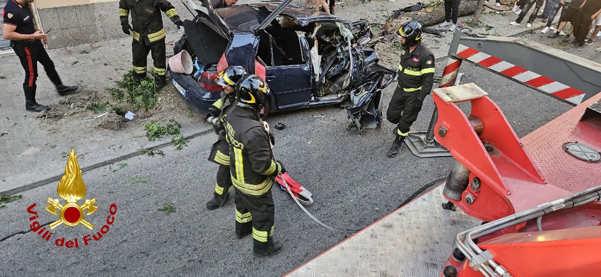 Incidente Cutro - 28 giugno 2026 - Foto Uff. Stampa Vigili del fuoco 28.06.2026