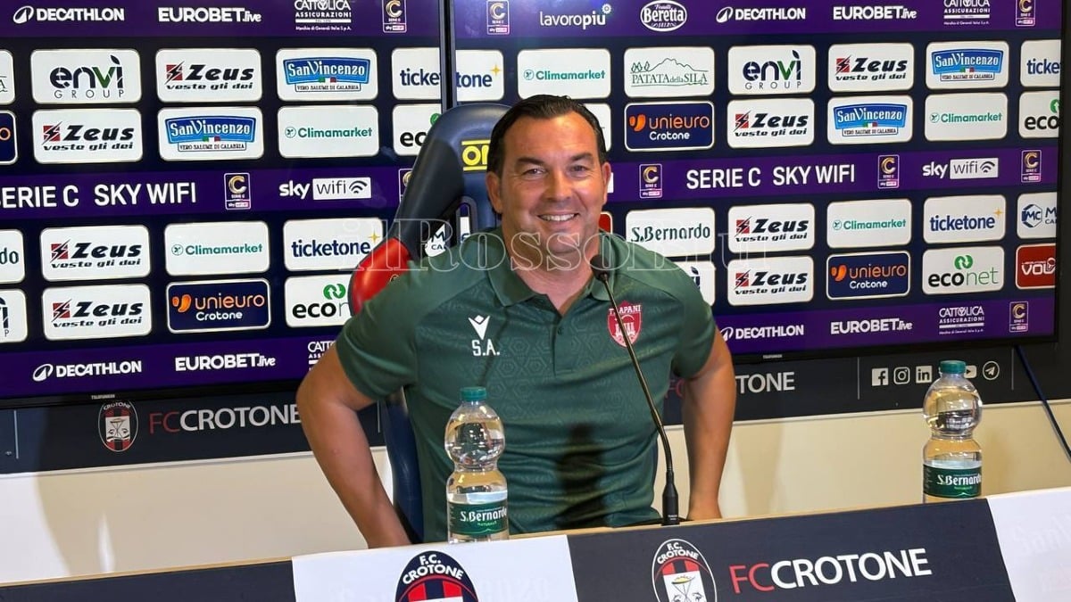 Trapani, Aronica resta in panchina: il tecnico ex Crotone riparte dai granata - salvatore aronica redazione