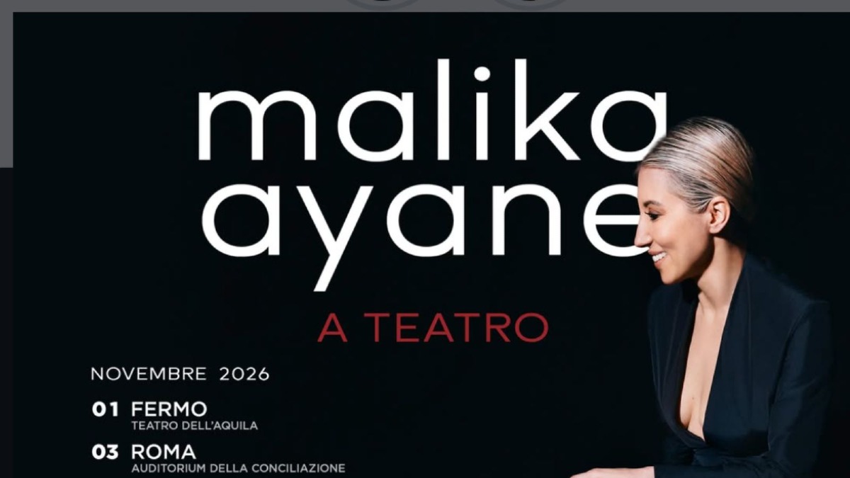 Malika Ayane torna in Calabria: sarà al Teatro Politeama di Catanzaro - Foto Locandina Ufficiale 